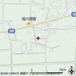 長野県安曇野市穂高柏原735周辺の地図