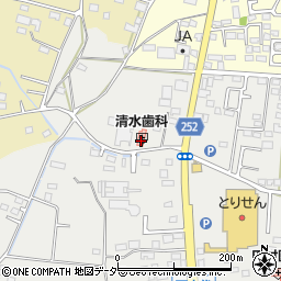 栃木県栃木市大平町西水代1931周辺の地図