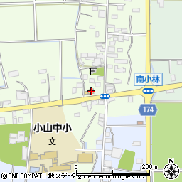 栃木県小山市南小林94周辺の地図