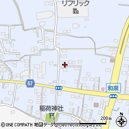 栃木県栃木市岩舟町和泉1441周辺の地図
