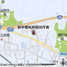 安中警察署松井田交番周辺の地図
