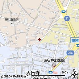 栃木県小山市立木1482周辺の地図
