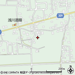 長野県安曇野市穂高柏原750周辺の地図