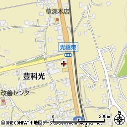 長野県安曇野市豊科光1294周辺の地図