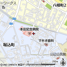 栃木県足利市堀込町2857-2周辺の地図