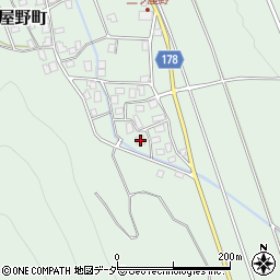 石川県白山市三ツ屋野町ロ91周辺の地図