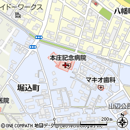 栃木県足利市堀込町2859周辺の地図