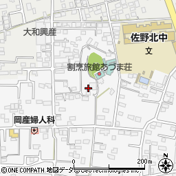 栃木県佐野市富岡町67周辺の地図