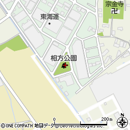 相方公園周辺の地図