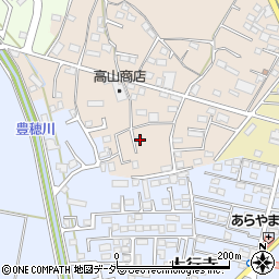 栃木県小山市立木1352周辺の地図