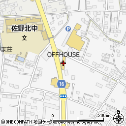 栃木県佐野市富岡町173周辺の地図