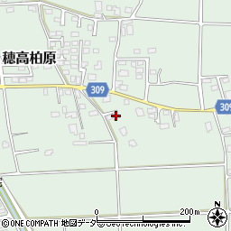 長野県安曇野市穂高柏原529周辺の地図