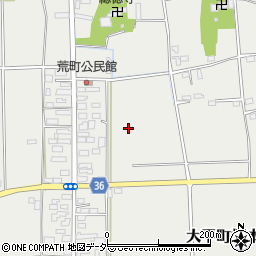 栃木県栃木市大平町榎本周辺の地図