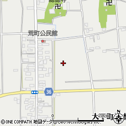 栃木県栃木市大平町榎本周辺の地図