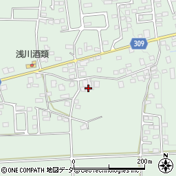 長野県安曇野市穂高柏原746周辺の地図