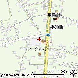 土井鋼材株式会社　水戸事業所周辺の地図