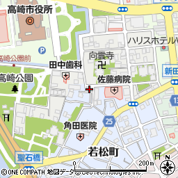 永田建築設計周辺の地図