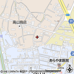 栃木県小山市立木1480周辺の地図