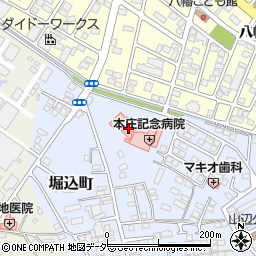 栃木県足利市堀込町2866-5周辺の地図