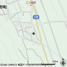 石川県白山市三ツ屋野町ロ103周辺の地図