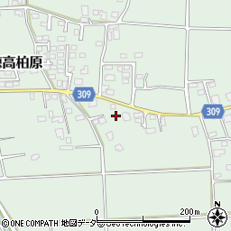長野県安曇野市穂高柏原528周辺の地図