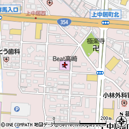 ジェルスポーツクラブ高崎周辺の地図