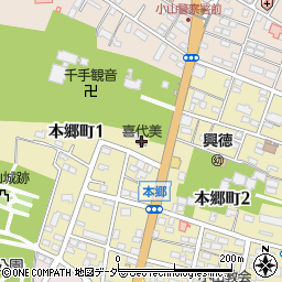喜代美旅館周辺の地図
