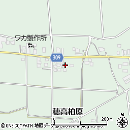 長野県安曇野市穂高柏原2980-40周辺の地図