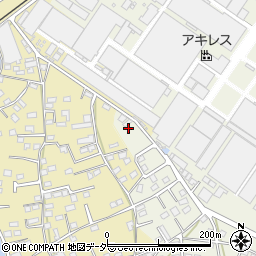 栃木県足利市西新井町3453周辺の地図