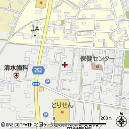 栃木県栃木市大平町西水代1896周辺の地図