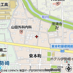 公文式新伊勢崎東教室周辺の地図