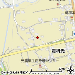 長野県安曇野市豊科光1341周辺の地図