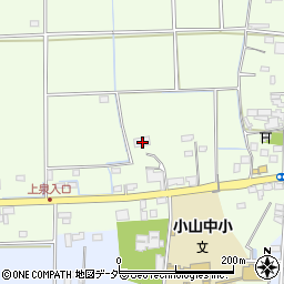栃木県小山市南小林141周辺の地図