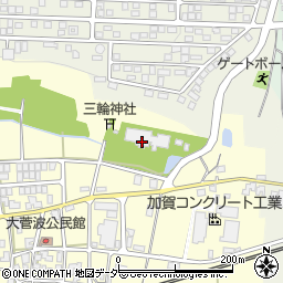 石川県加賀市大菅波町フ周辺の地図