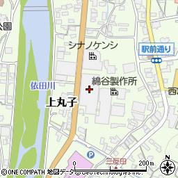 シナノケンシ株式会社　本社警備室周辺の地図