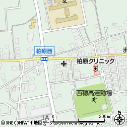 長野県安曇野市穂高柏原2828周辺の地図