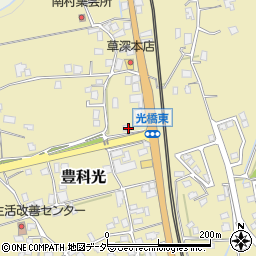長野県安曇野市豊科光1299周辺の地図