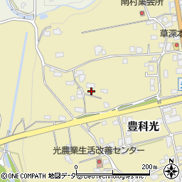 長野県安曇野市豊科光1342周辺の地図