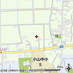 栃木県小山市南小林130周辺の地図