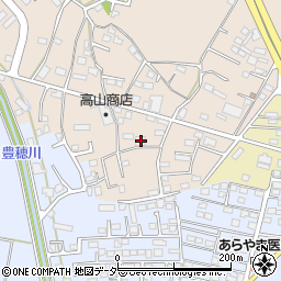 栃木県小山市立木1354周辺の地図