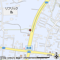 秋山倉庫周辺の地図
