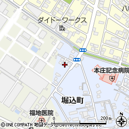 栃木県足利市堀込町2886周辺の地図