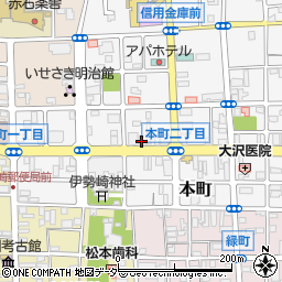 メガネのパルク　岡村本店周辺の地図