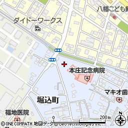 栃木県足利市堀込町2866周辺の地図