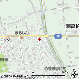 長野県安曇野市穂高柏原2804周辺の地図