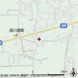 長野県安曇野市穂高柏原1114周辺の地図