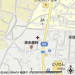 栃木県栃木市大平町西水代1899周辺の地図