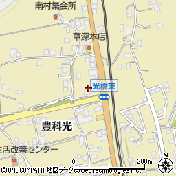 長野県安曇野市豊科光1303周辺の地図