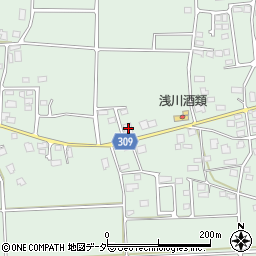 長野県安曇野市穂高柏原5551周辺の地図