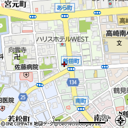 株式会社東日本技術研究所高崎オフィス周辺の地図